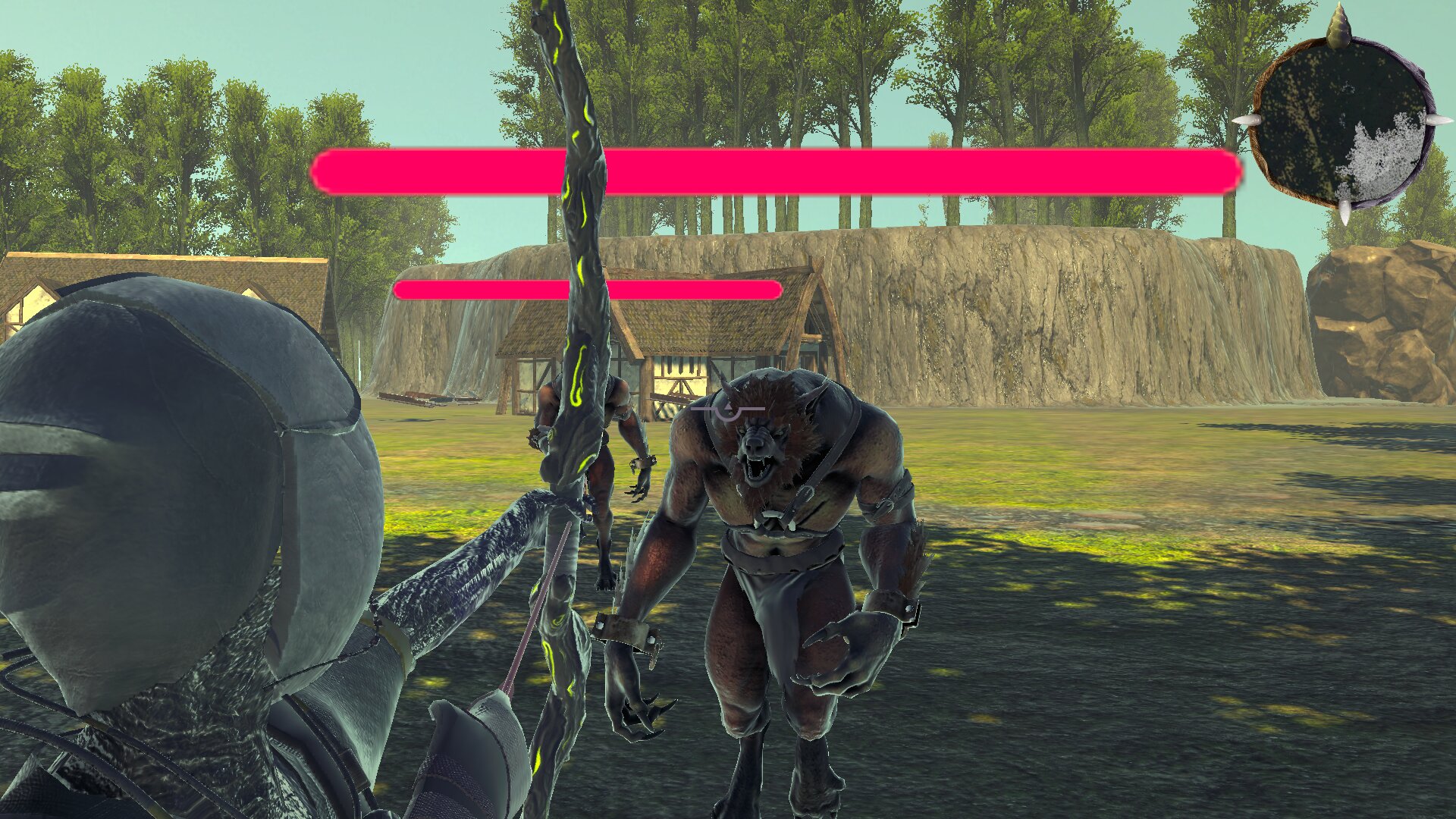 The Hermit fast-paced combat encounter in-game